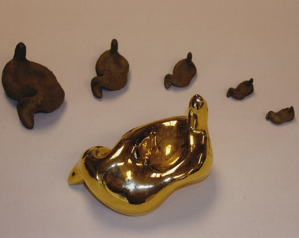 Recling Nude Bronze Minatures